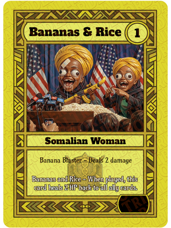 Bananas & Rice card art