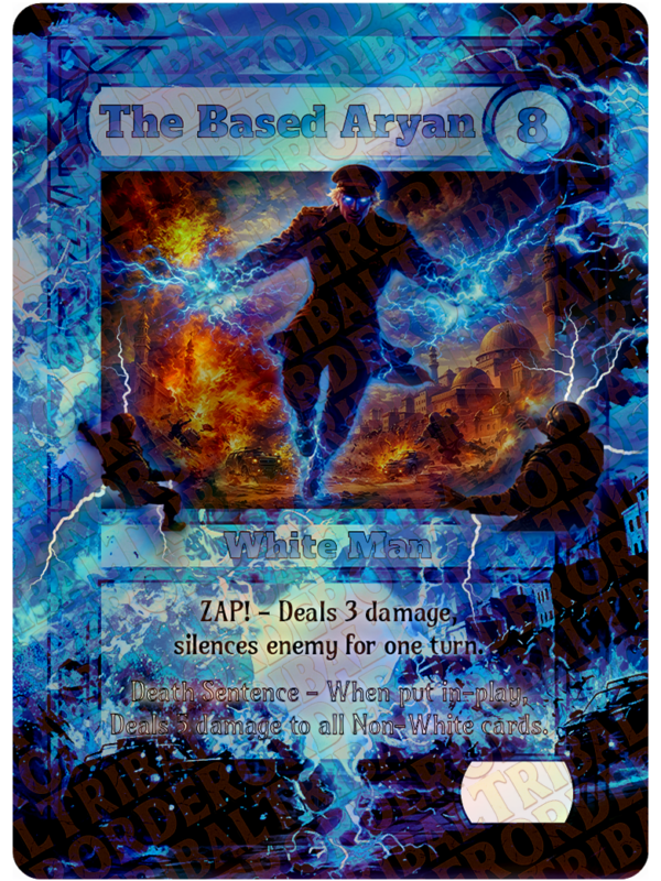 The Based Aryan card art