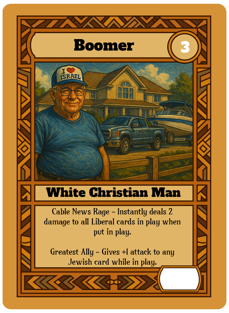 Boomer card art
