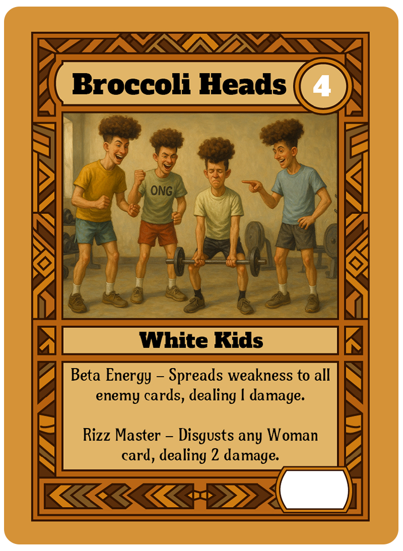 Broccoli Heads card art