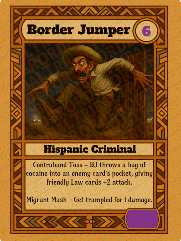 Border Jumper card art