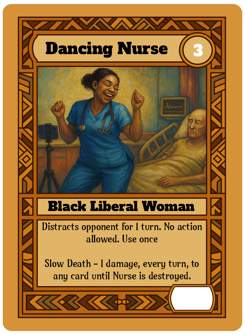 Dancing Nurse card art