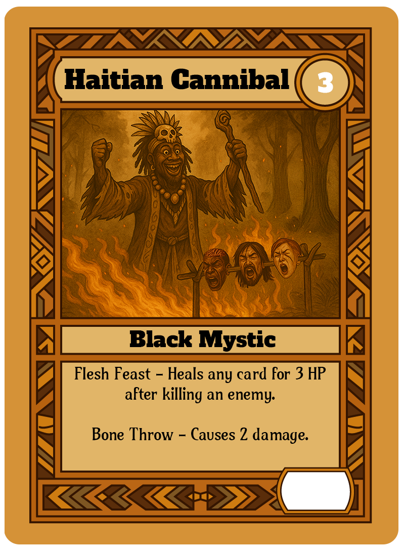 Haitian Cannibal card art