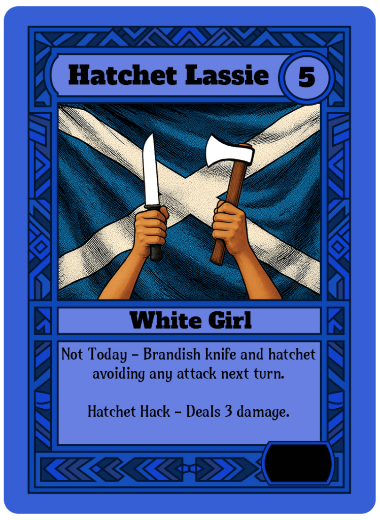 hatchet lassie