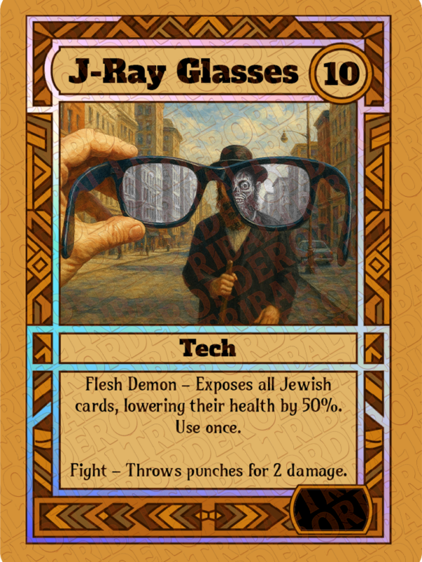 J-Ray Glasses card art