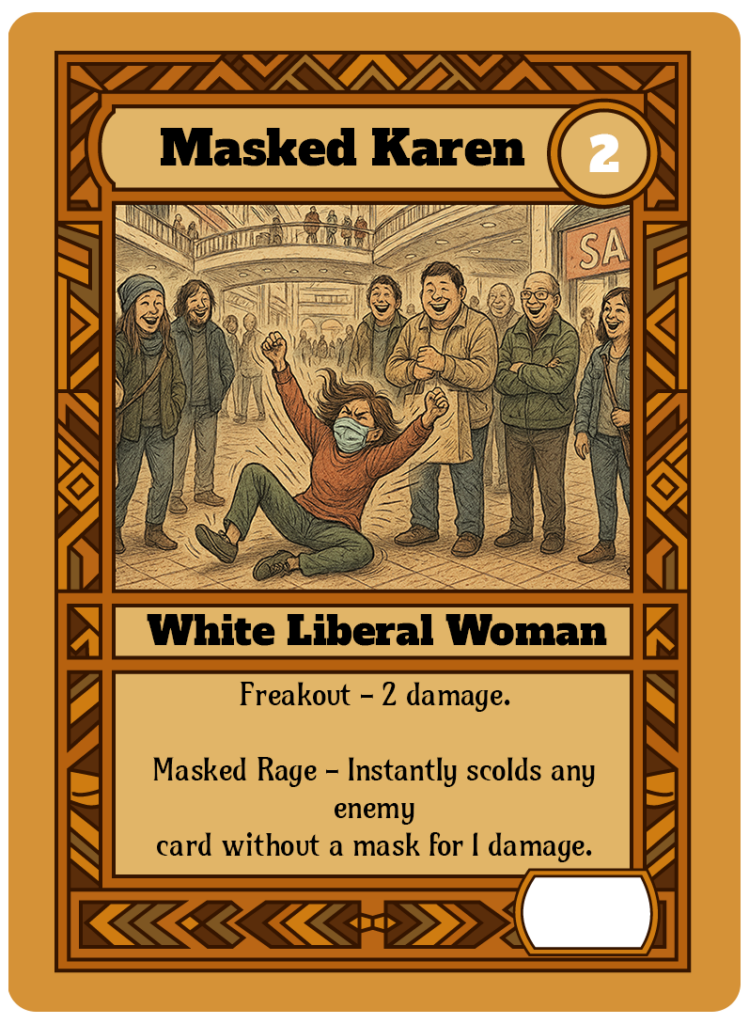 masked karen