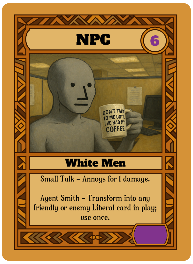NPC card art