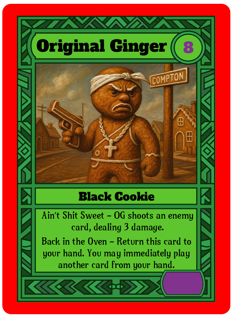 Original Ginger card art