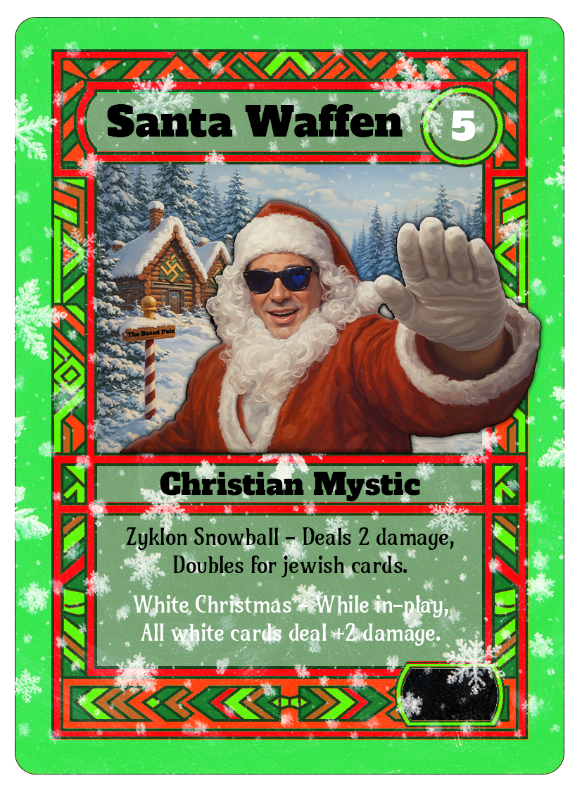 Santa Waffen card art