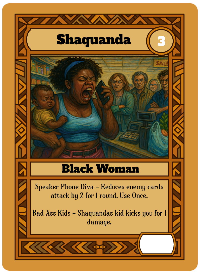 Shaquanda card art