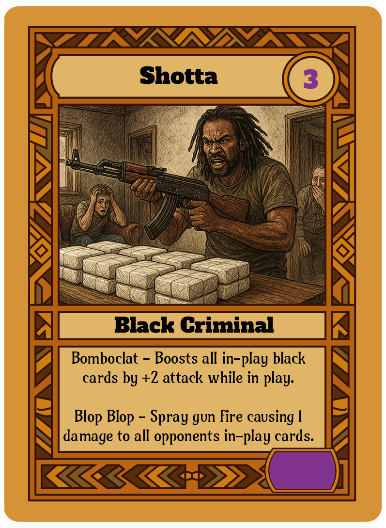 Shotta card art