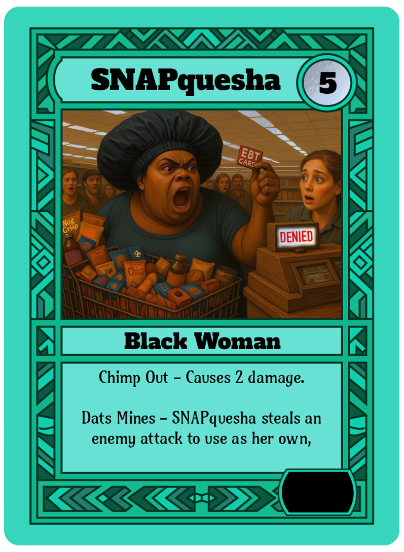 SNAPquesha card art