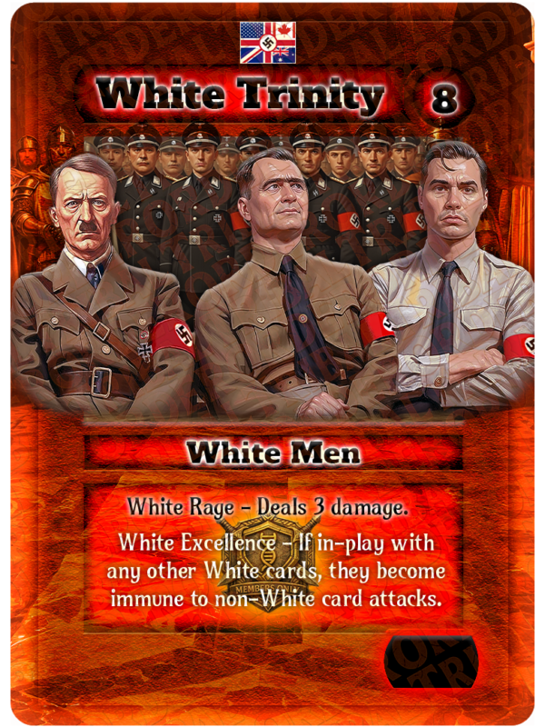 White Trinity card art