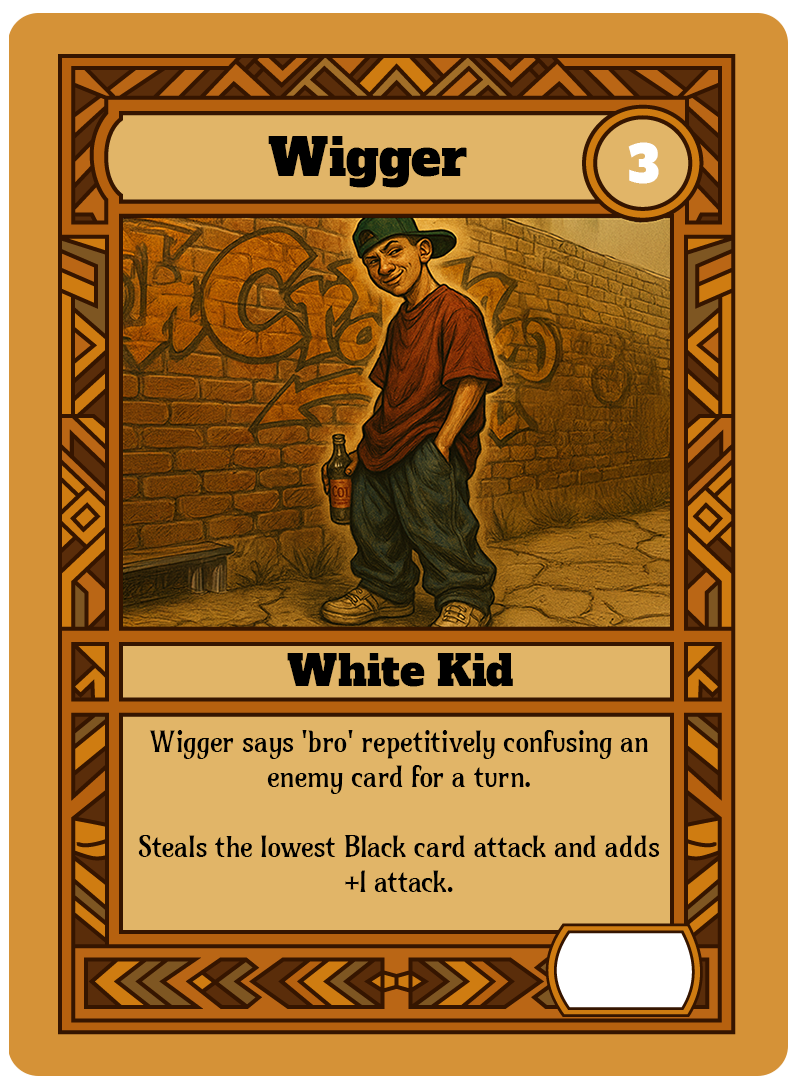 Wigger card art