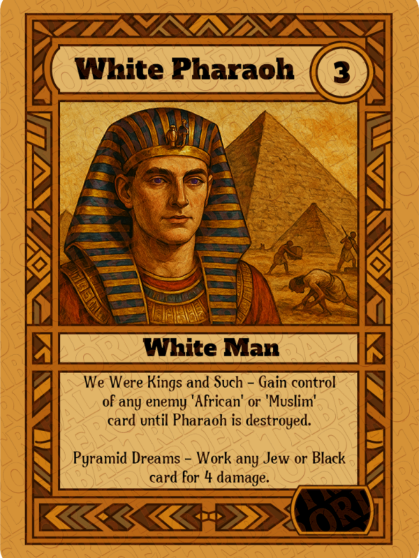 White Pharaoh card art