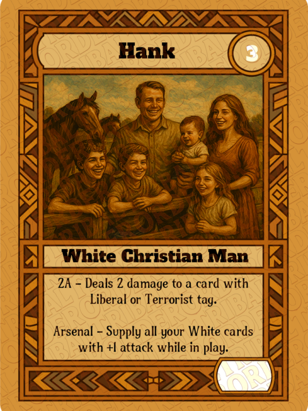 Hank card art