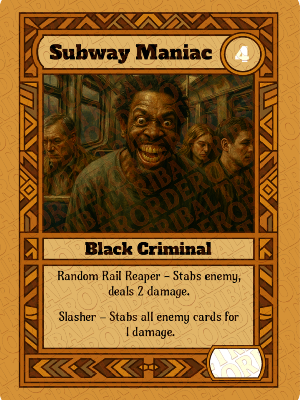Subway Maniac card art