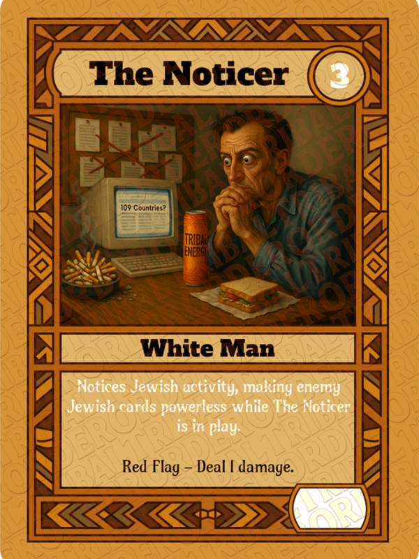 The Noticer card art