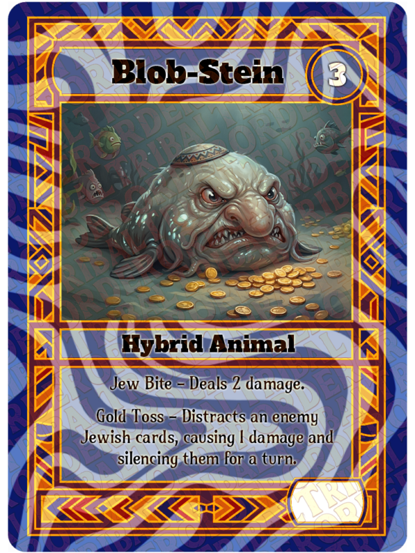 Blob-Stein card art