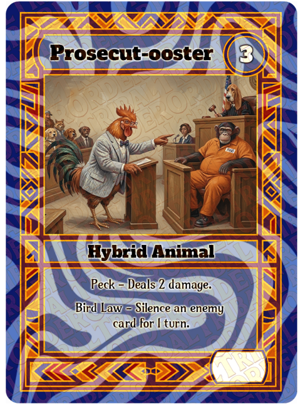Prosecut-ooster card art