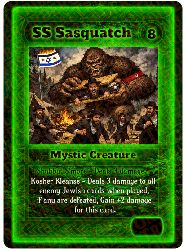 SS Sasquatch card art