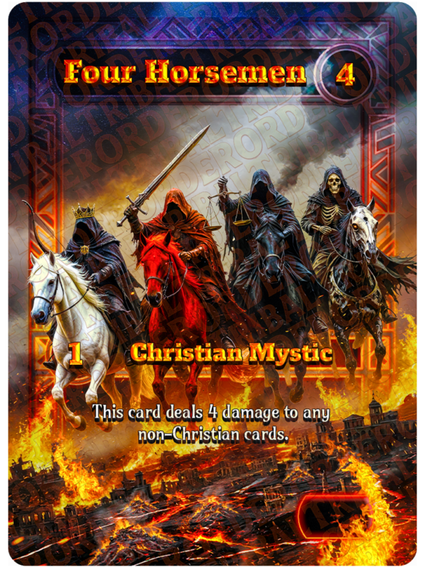 4 Horsemen card art