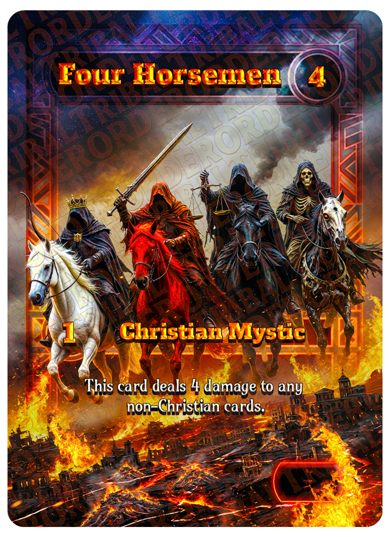 4 Horsemen card art