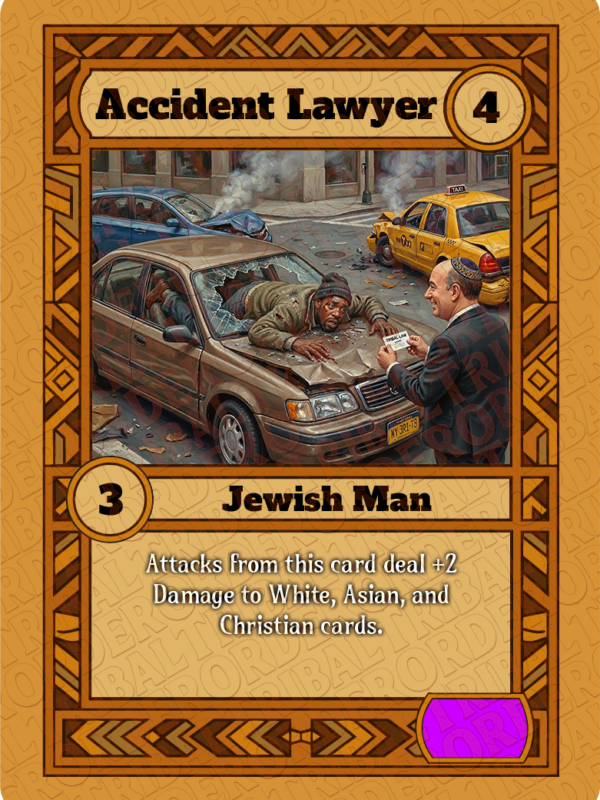Accident Lawyer card art
