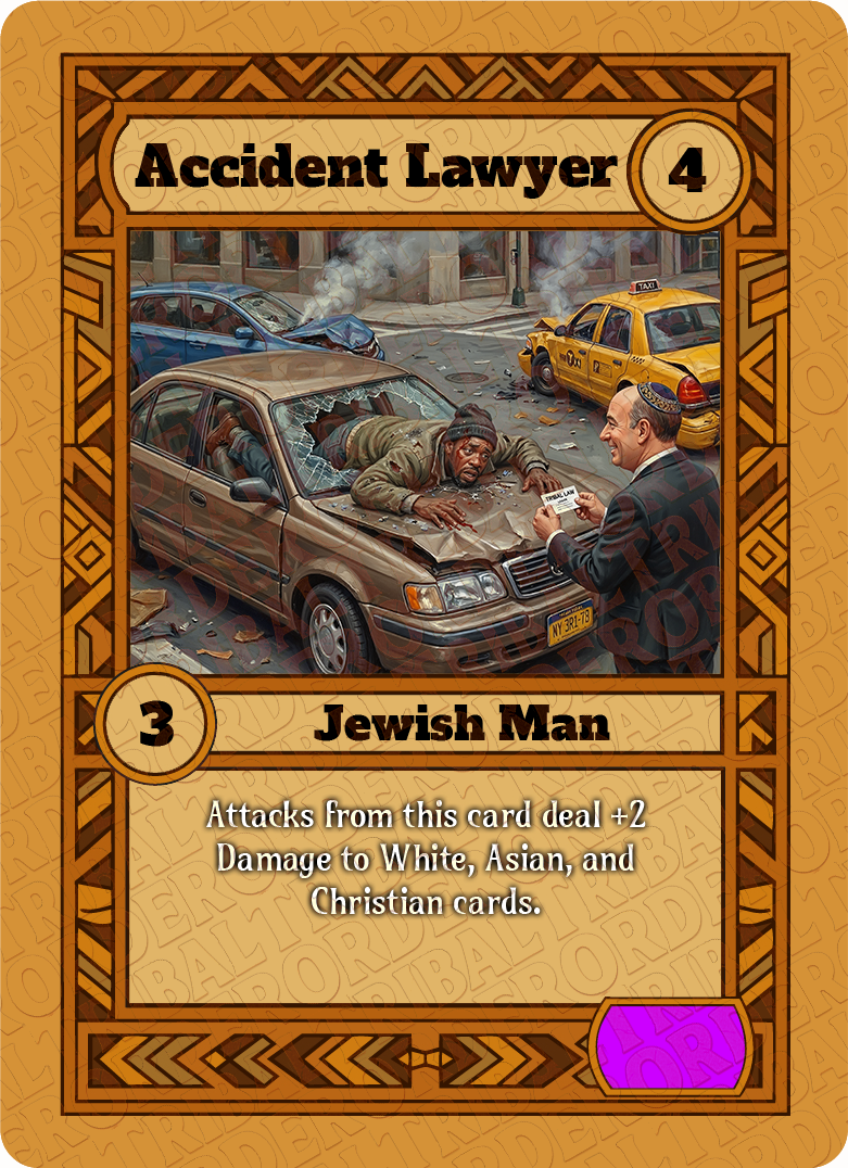 Accident Lawyer card art