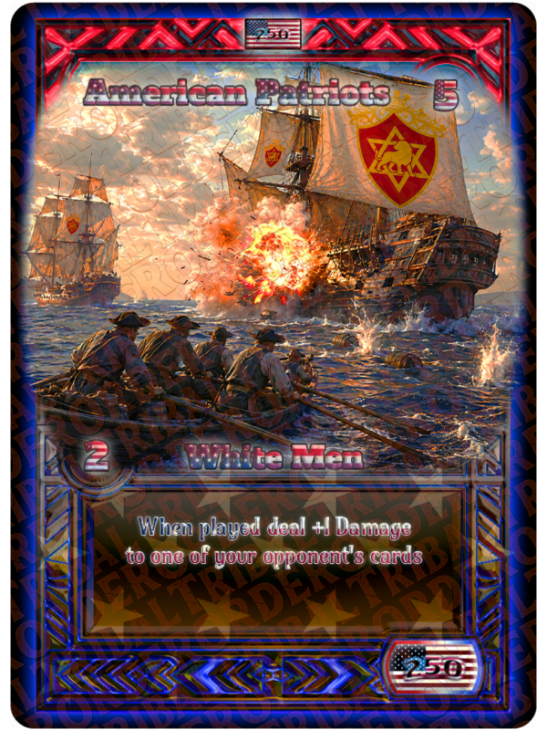American Patriots card art
