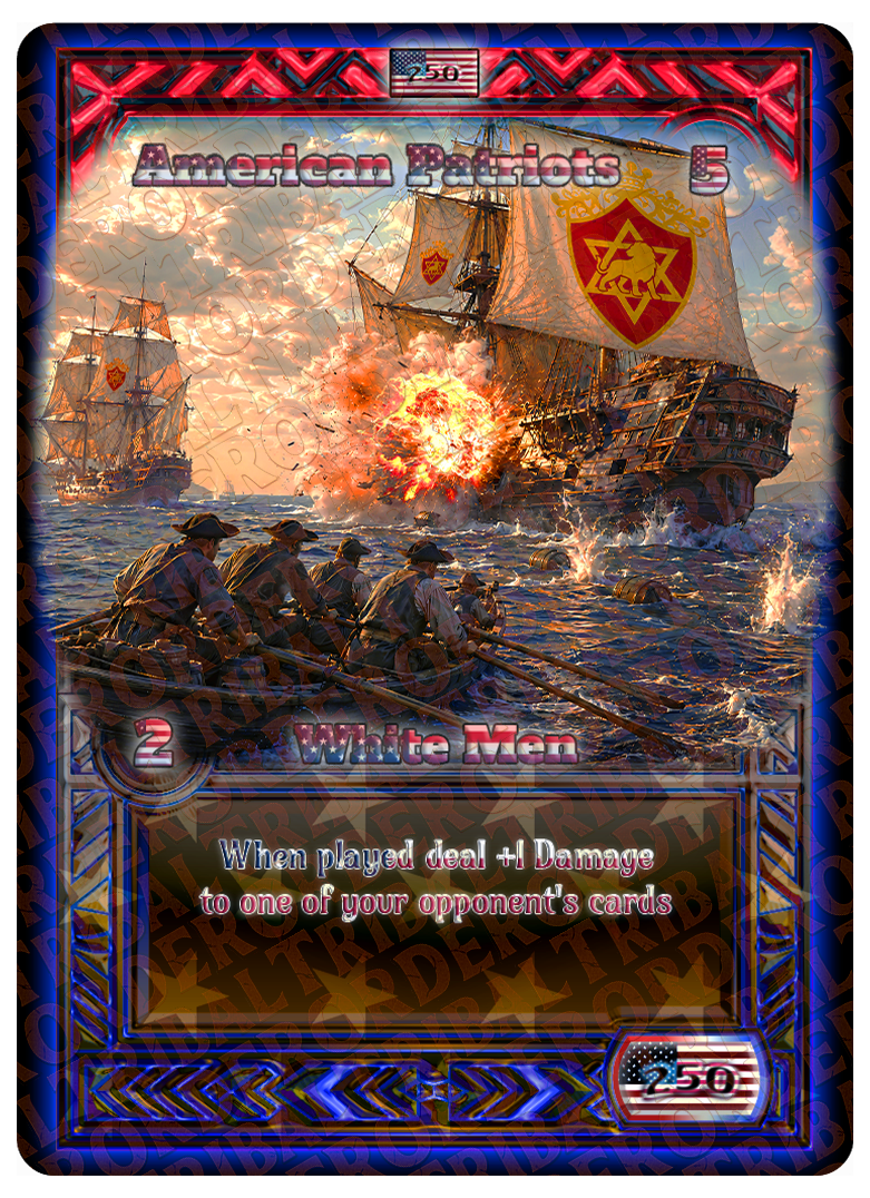 American Patriots card art