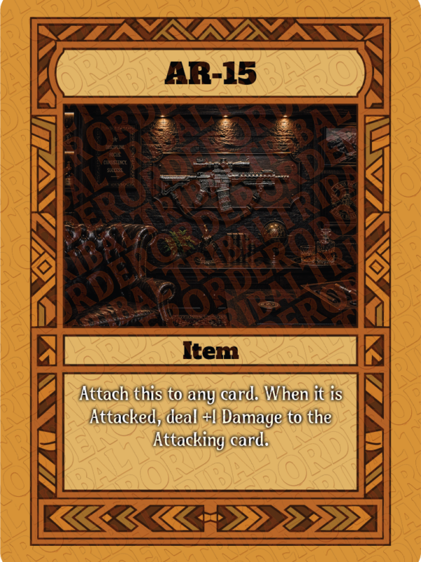 AR-15 card art