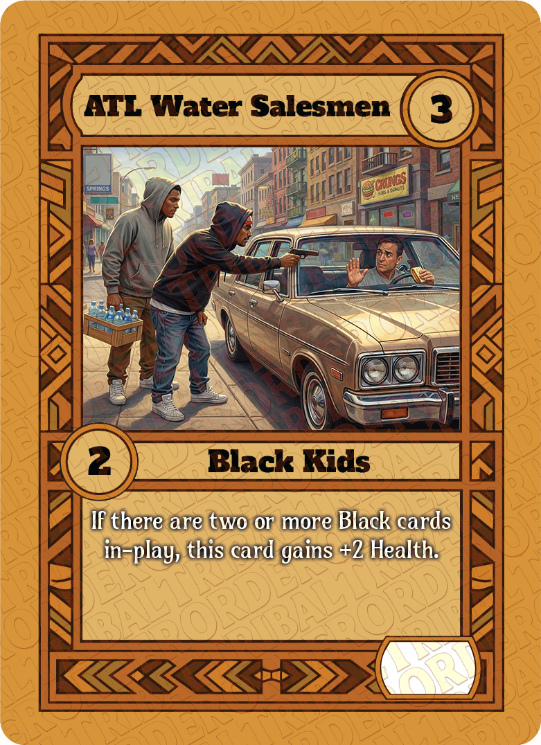 ATL Water Salesmen card art