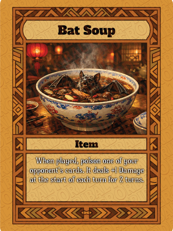 Bat Soup card art