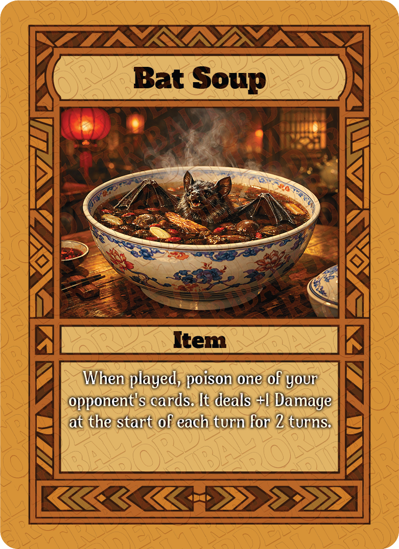 Bat Soup card art