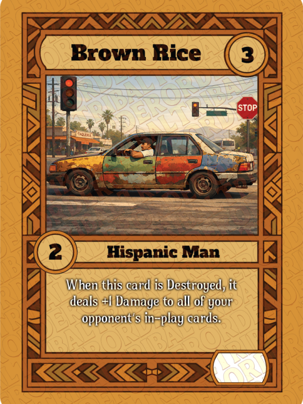 Brown Rice card art