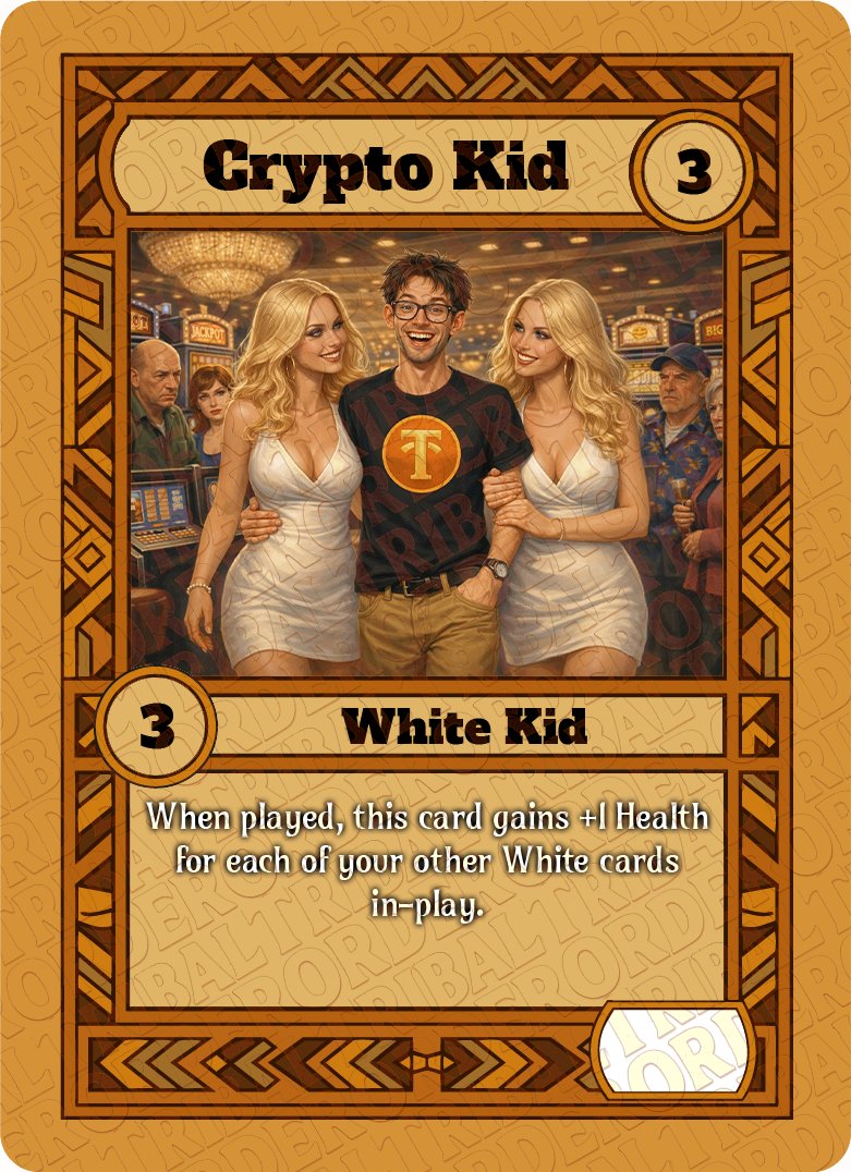 Crypto Kid card art