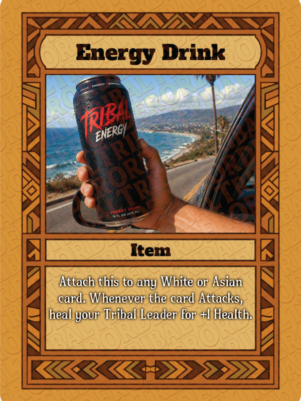 Energy Drink card art