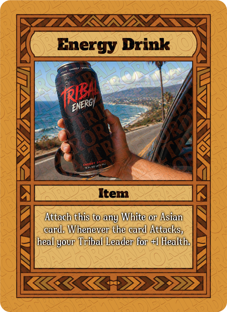 Energy Drink card art
