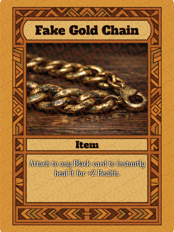 Fake Gold Chain card art
