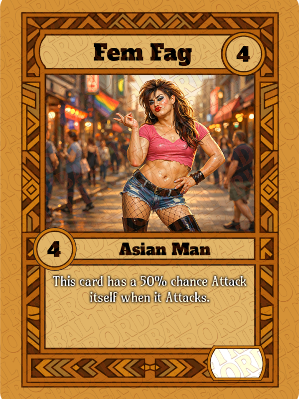 Fem Fag card art