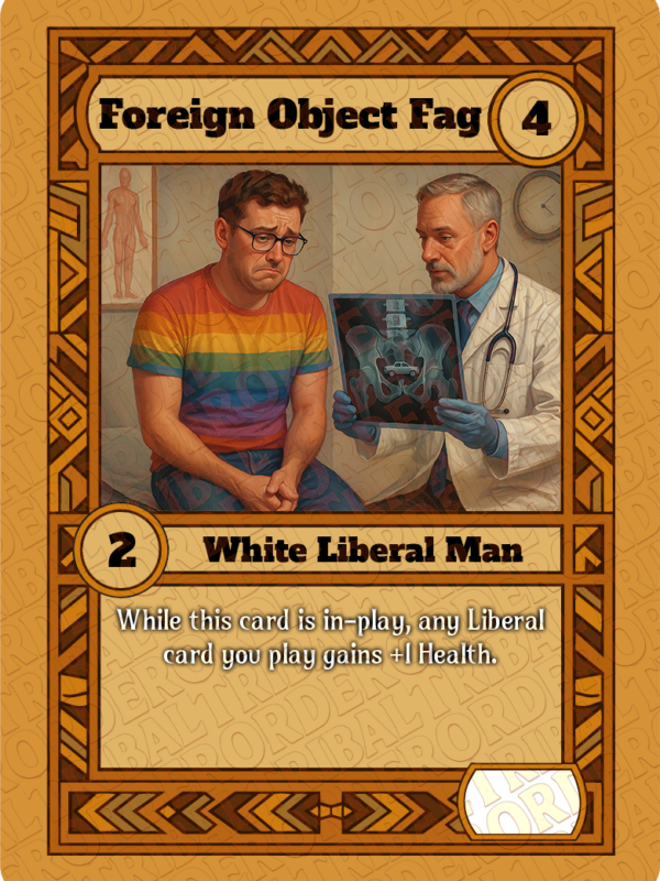 Foreign Object Fag card art