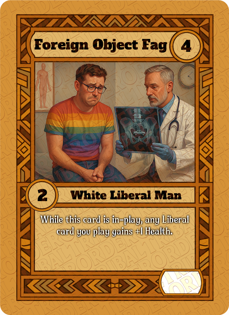 Foreign Object Fag card art