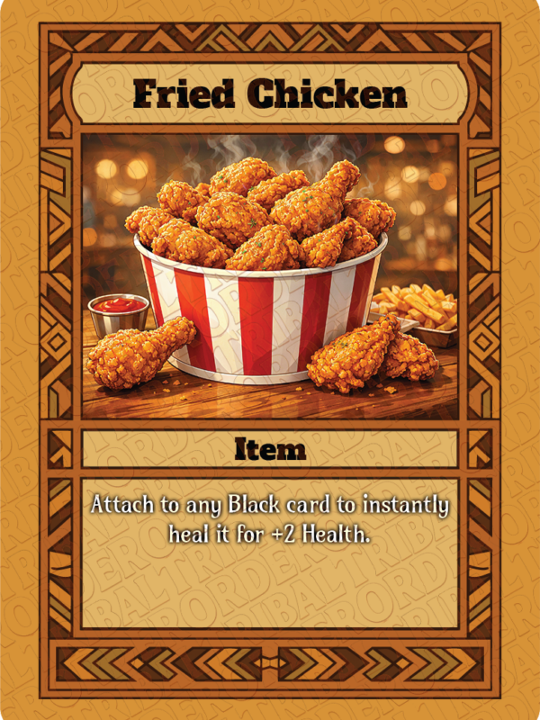 Fried Chicken card art
