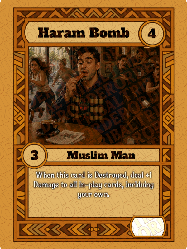 Haram Bomb card art