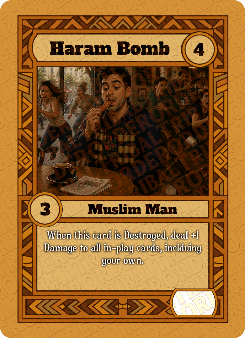 Haram Bomb card art