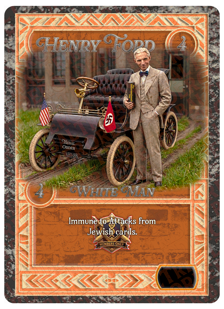 Henry Ford card art