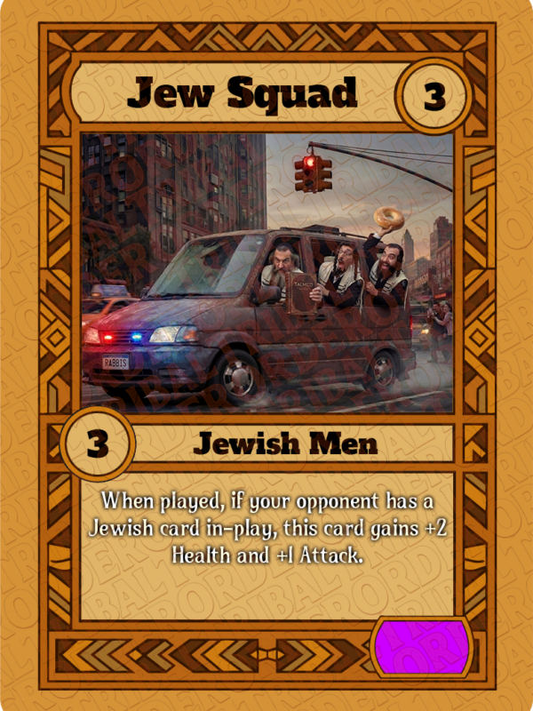 Jew Squad card art