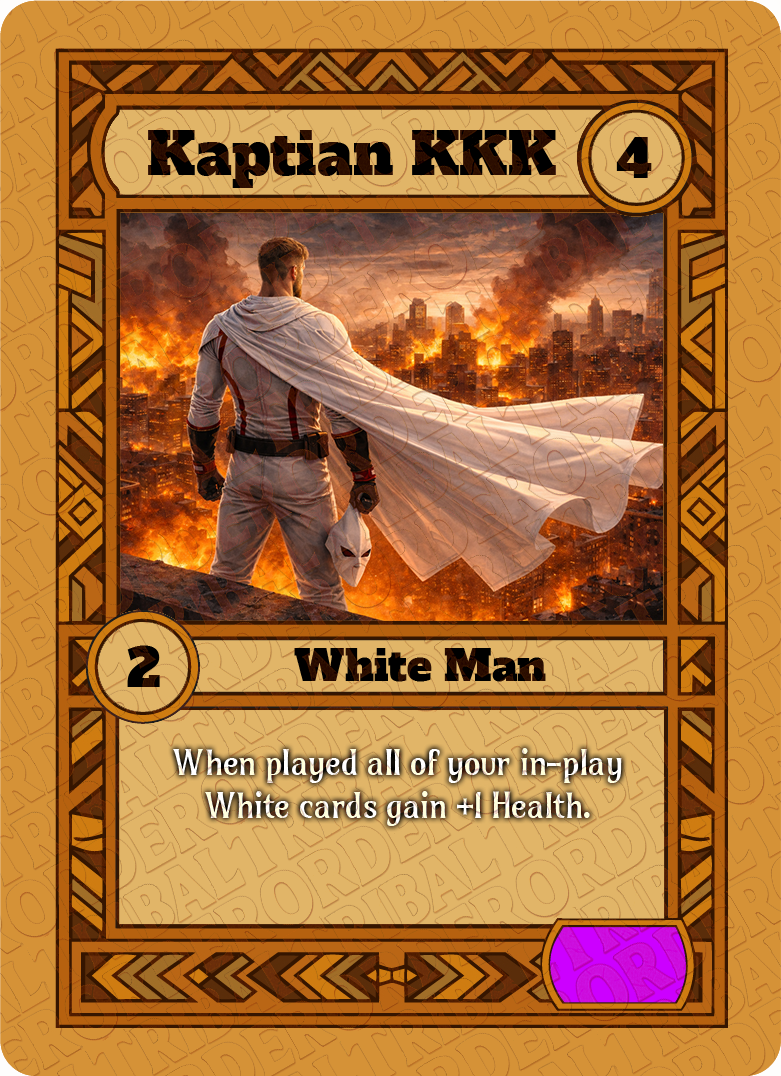 Kaptian KKK card art