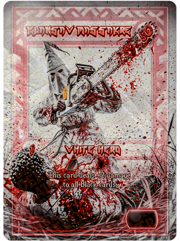 Klansaw Massakre card art